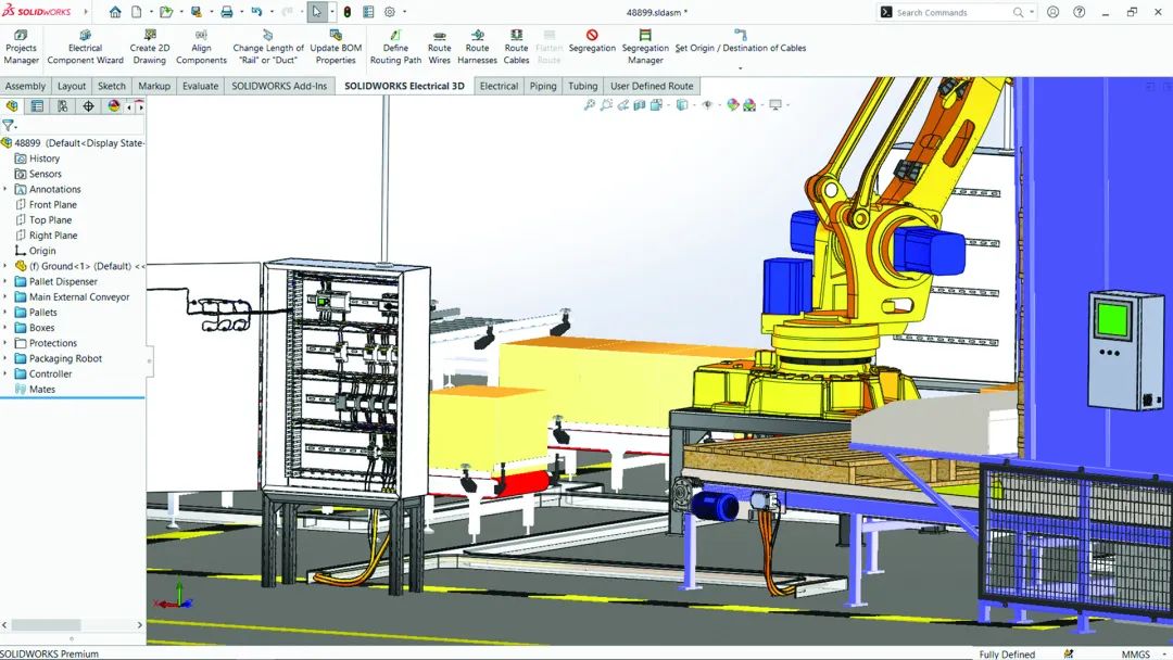 2SolidWorks2022加快 3D 電氣布線,改進了大型電氣項目性能.jpg 2SolidWorks2022加快 3D 電氣布線,改進了大型電氣項目性能.jpg