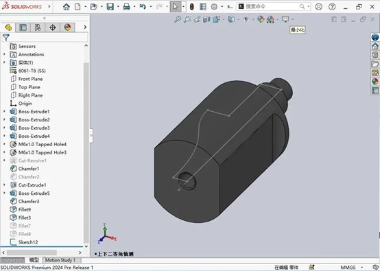 SOLIDWORKS旋轉反側切除功能增強