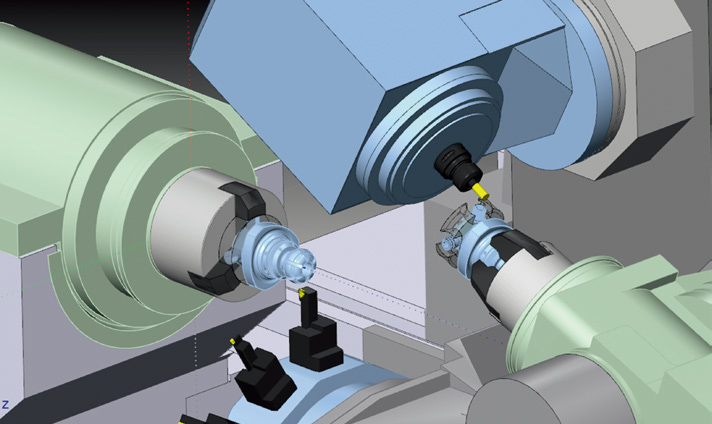 SolidCAM車削&高級車銑復合加工