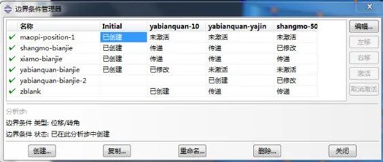Abaqus定義運動的邊界條件